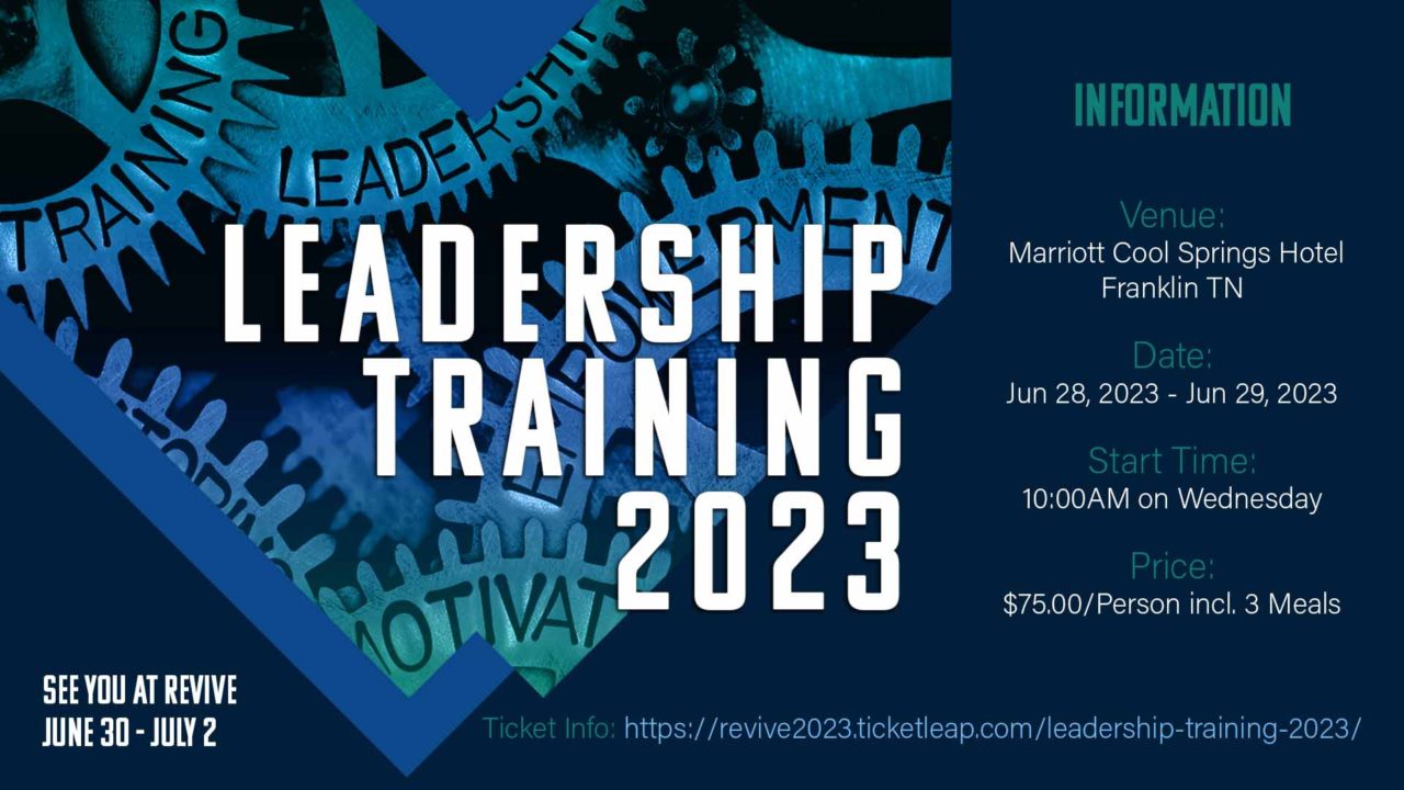 LEADERSHIP TRAINING 2023 - Hebraic Roots Network | Revive TV